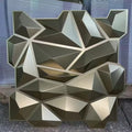 3D PVC Waterproof Fire Resistant Wall Panels with Customizable Colors for Modern Home and Staircase Decoration