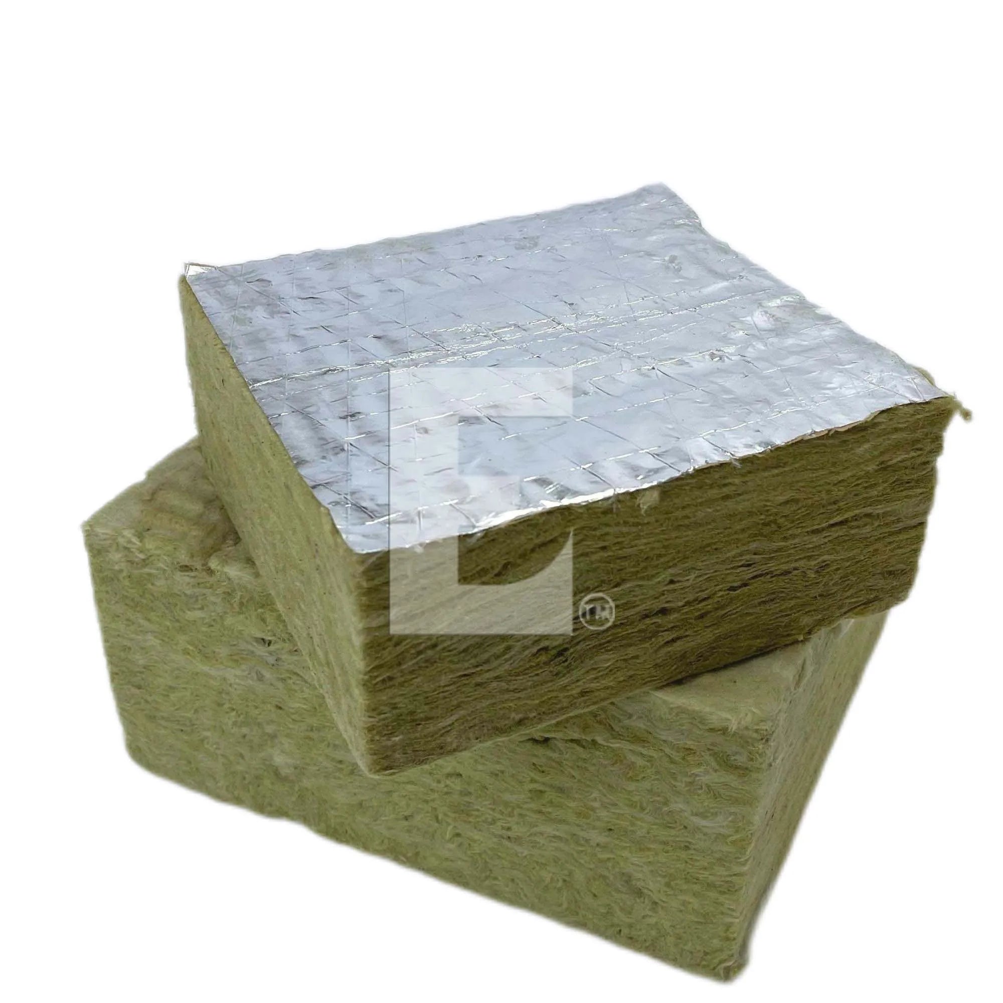 75Mm Australian Standards Fireproof Wall Panels Loose Fiber Rock Wool Panel