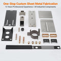 TZR One Stop Custom Sheet Metal Fabrication Precision Aluminum Stainless Steel Laser Cutting Bending Stamping Parts OEM