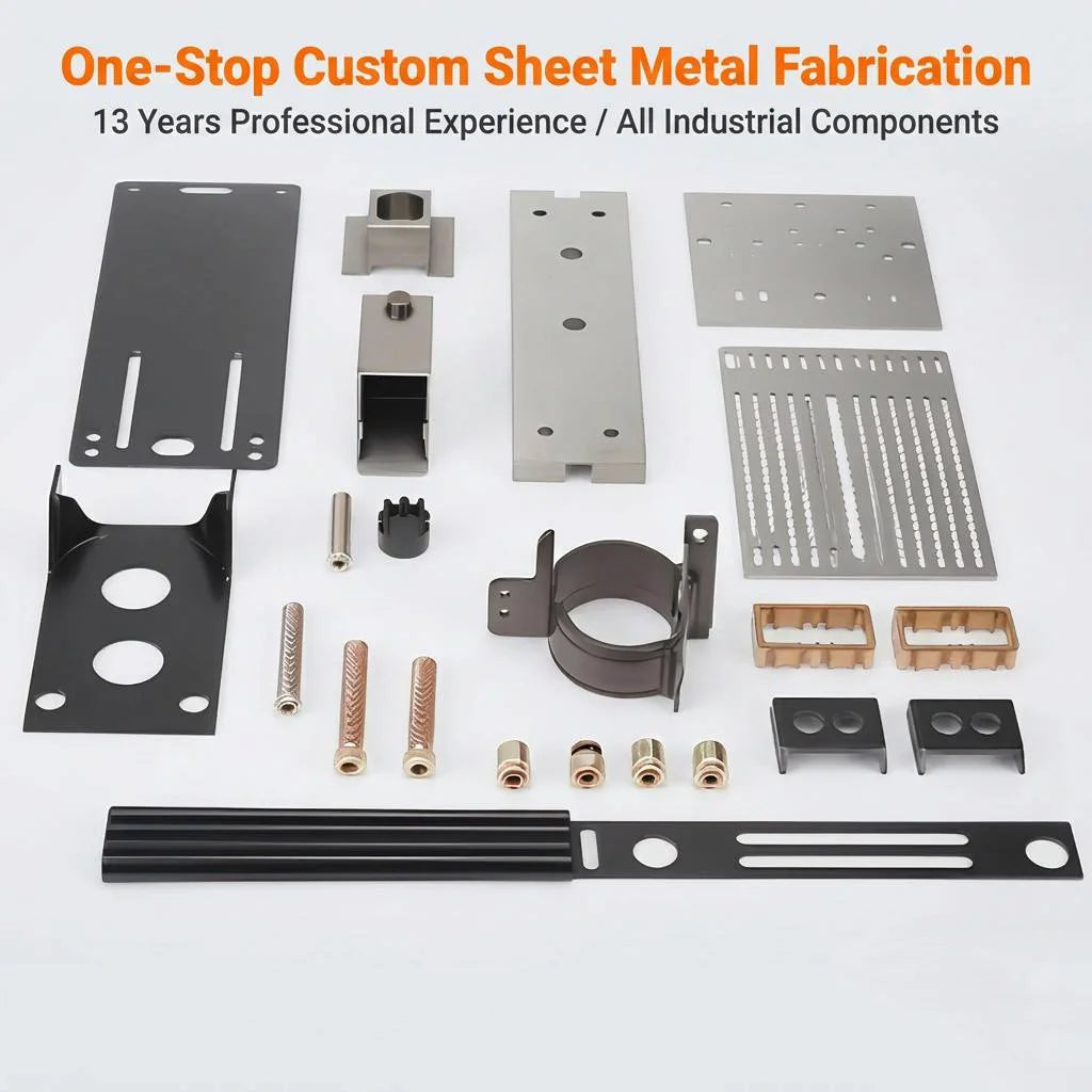 TZR One Stop Custom Sheet Metal Fabrication Precision Aluminum Stainless Steel Laser Cutting Bending Stamping Parts OEM
