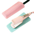 Silicone Heat Resistant Mat Travel Storage Bag Pouch Hair Styling Tools Accessories for Hair Straightener and Curler