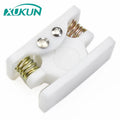 XK818PW Heavy Duty Zinc Alloy Cabinet Spring Buckle Door Stop for Industrial Door and Living Room Apartment Furniture Hardware