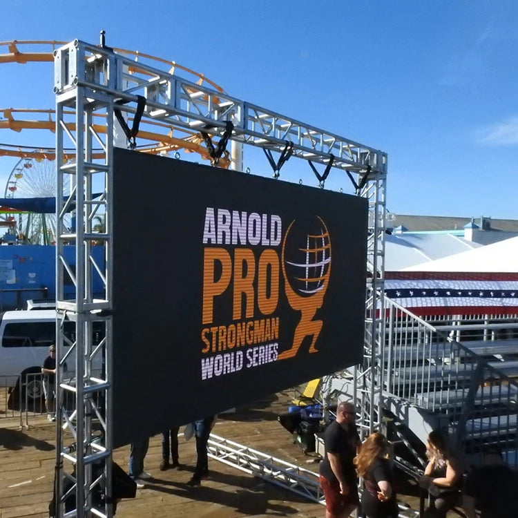 RAYBO High Resolution P3.91 LED Display Panel Fast Assembly Outdoor Rental for Events Welcome Screen High Functionality with SDK