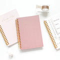 Hot Sell A5 2025 Pocket Craft Spiral Notebook Dotted Pages Bujo Notebook Custom Recycled Writing Notebooks