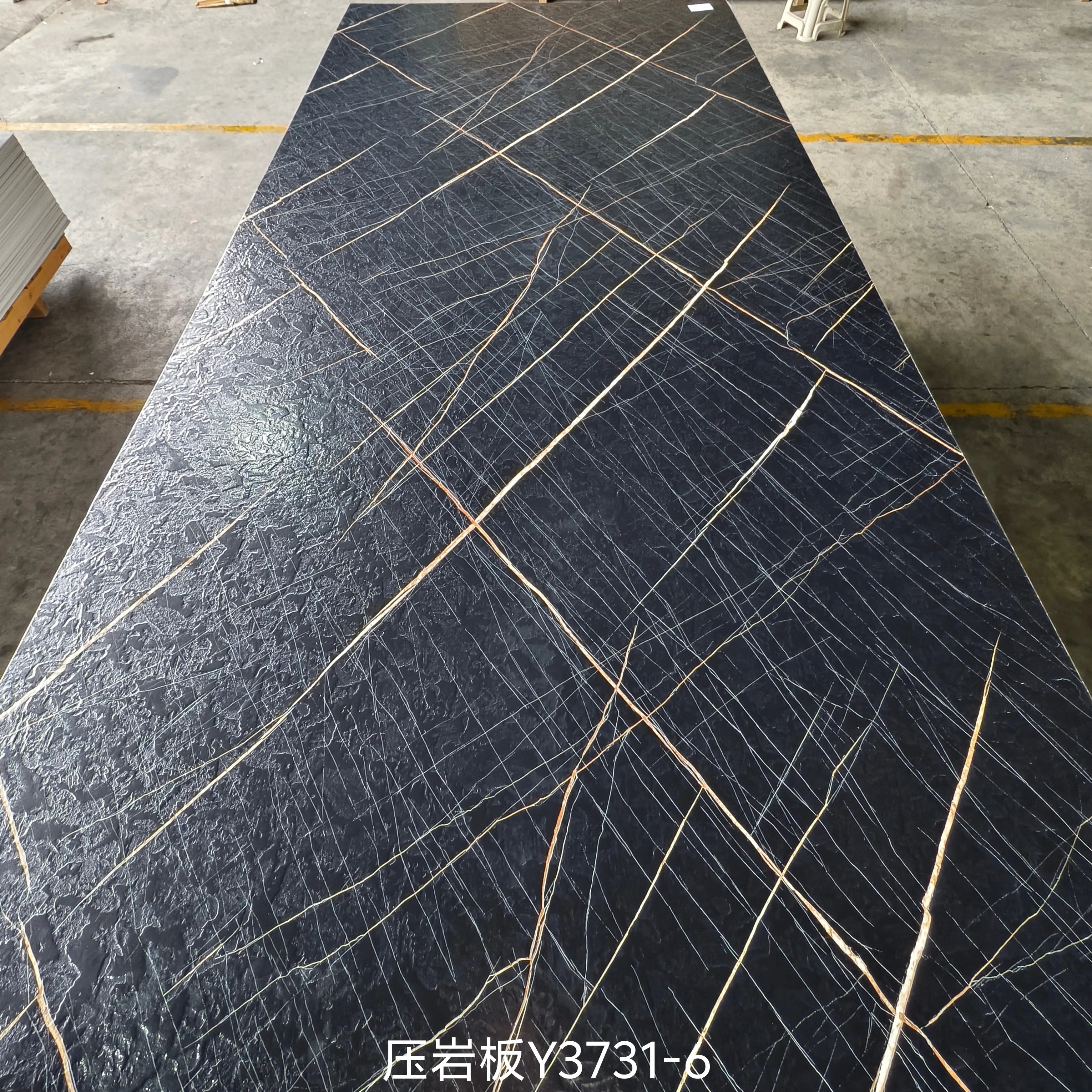 Modern Design Marble PVC Wall Panel 1220*2440*3mm UV Board for Interior Decor Waterproof for Hotels