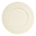 13/10/8/6 Inch Embossed Ceramic Charger Plate Royal Porcelain Dinner Plates White Serving Dishes for Catering
