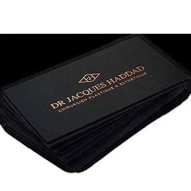 Hebei Supplier Factory Gift Embossed Die Cut Thank You Paper Printing Business Card with logo