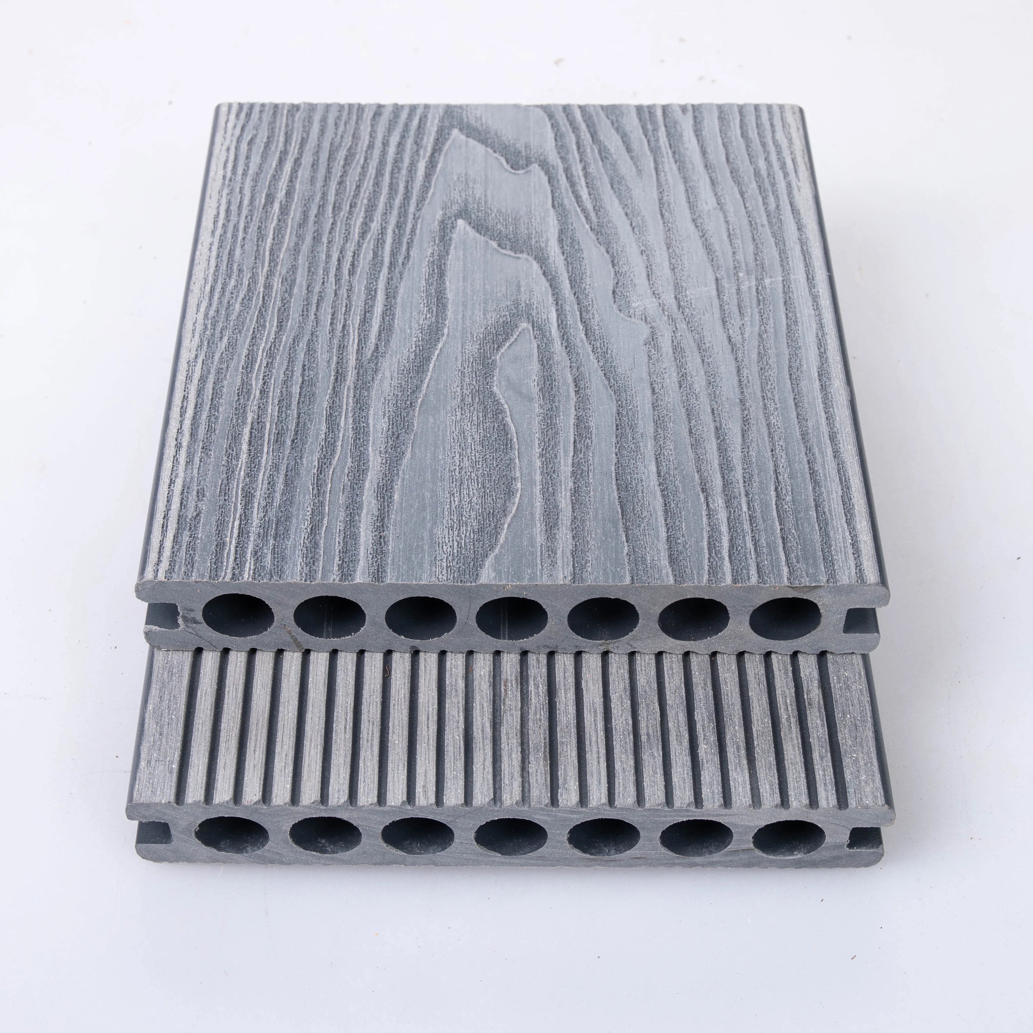 Delicate Outdoor Flooring Decking Wpc Hollow Decking Swimming Pool Deck Tiles