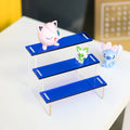Klein Blue Acrylic Toy Display Stand Assembling Desktop Display Platform DIY Assembly