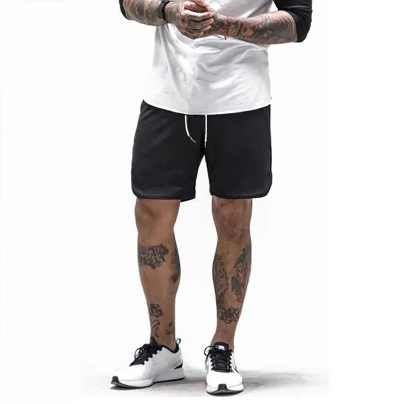 Summer Multi Color Breathable Mens Shorts Polyester Sport Out Door