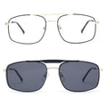 Polarized Sunglasses Men Women Magnetic Clip on Lens Pilot Sun Glasses Frame of Eyeglasses Optical Eyewear Trendy 2025