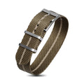 Hot Selling Fabric Nylon Watch Strap One Piece of Fashion Nylon Watch Band 20mm 22mm Soft Comfortable Watchband With Buckle