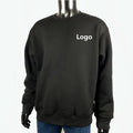 Hot Sale Wholesale 500GSM Polyester Cotton Heat Transfer Printing Fleece Crewneck Blank Plain Custom Hoodies Mens Sweatshirt