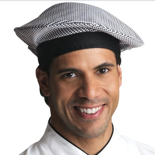 Breathable Cool Skull Top Mesh Chef Beanie Chef Hat