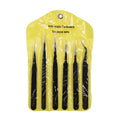 OEM & ODM Isolation Lashes Tweezers Metal Fiber Tip Lashes Tweezers for Eyelash Extension