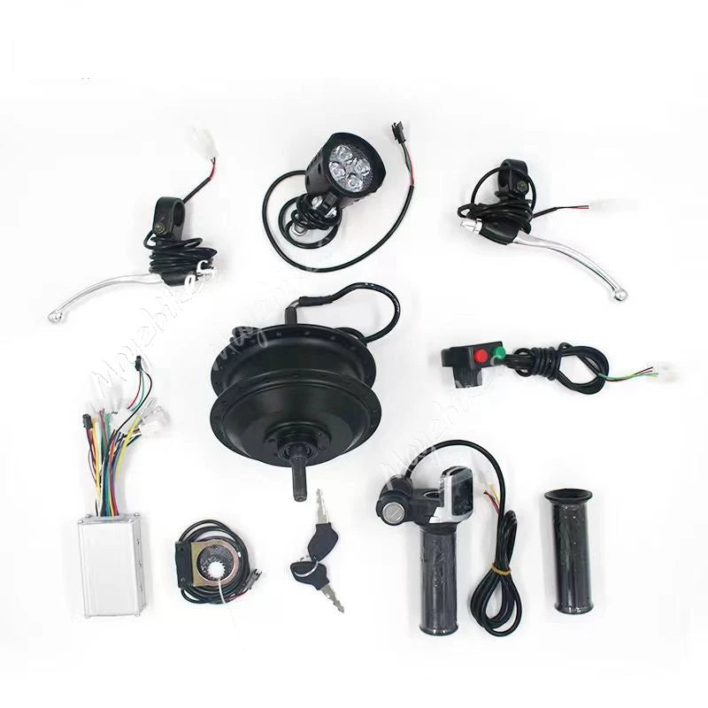 36v 250w Electric Mountain Bike Hub Motor Conversion Kit Ebike Bicycle Escooter Front Rear Wheel Hub Motor Kit