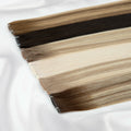 Raw Virgin Thin Invisible No Return Hair Dyed-No Chemical Genius Weft 20g Double-Drawn Russian Genius Weft Hair Extensions