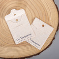 Small Paper Bags Wholesale Custom Offset Printing Spare Button Small Bags for Garment