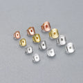 DIY Wholesale Stud Earrings Back Accessories 925 Sterling Silver Accessories Butterfly Clips Earrings Back  for Jewelry Making