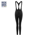 ROCKBROS ROAD to SKY SERIES Women Bicycle Bib Pants Breathable Quick Drying Cycling Bib Clothes Strap Pants Summer Bike Trousers