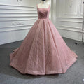 Jancember RSM67331 Luxury Ladies Bling Pink Sleeveless Tutu Evening Dress