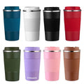 500ml Powder Coated Coffee Mug Stainless Steel Bpa Free Water Thermal Cups Customizable Bottle Vacuum Flask Bpa Free No Lead
