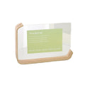 Double Sided Acrylic Wood Magnetic Photo Frame Modern Style Home Office Luxury Table Decor Items Wholesale