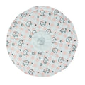 Kingtale Adjustable Recovery Collar Soft Cute Cat Donut Design Elizabethan Cone Comfortable Anti-Bite Neck Cone for Dog's Solid