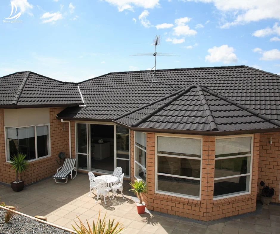 Uganda Stone Coated Roof High Grade Corrugated Roofing Sheets Milano Metal Roof Tile