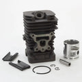 Lingxiao 41MM Steel CYLINDER HEAD KIT for PARTNER McCULLOCH MAC CAT 742 840 842 CHAINSAW PISTON RING PIN CLIPS ASSEMBLY