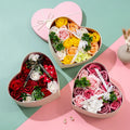 Valentines Mothers Day Birthday Christmas Gift Set Artificial Soap Rose Flower in Box