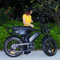 VOMO X90 MAX Rear Motor Snow Bike Electric E-Bike 250W Lithium Battery 7-Speed Steel Frame Hydraulic Brakes Dual Suspension