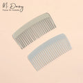 MiDairy 12.9cm Anti Static Detangle Acetic Acid Hair Comb Portable Custom Simple Design Cellulose Acetate Comb 220069