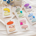 Factory Wholesale Summer Cute Fashion 3pcs Baby Hair Clips Set Different Color Girls Hair Accessories Baby Head Bands With Card