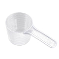 (10ml-120ml) Plastic Transparent DIY Facial Measurement Scoops Powder Dosing Tools Kitchen Measuring Spoons