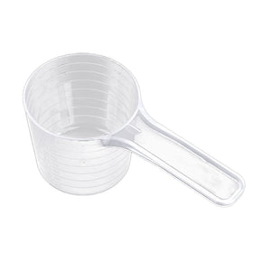 (10ml-120ml) Plastic Transparent DIY Facial Measurement Scoops Powder Dosing Tools Kitchen Measuring Spoons