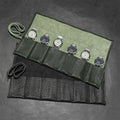 Factory Manufacturer Custom Genuine Soft Leather Watch Strap Packaging Rolls Bag Pouch