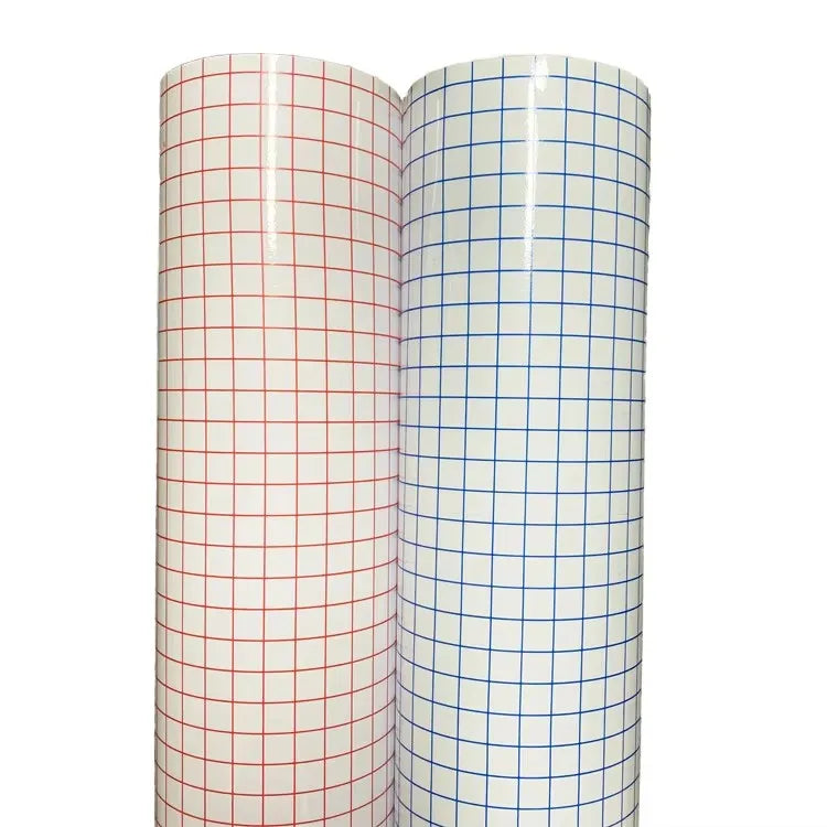 Poster Materials Hot Sale Grids Clear Application Tape Self Adhesive Vinyl Foil DIY Craft Cut Cutting Vinyl Transfer Film