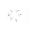 High Carbon Steel Galvanized Cable Fixing Clips Smooth Adjustable Wall Nylon Cable Clip Wire Fixed Concrete Nails for Concrete