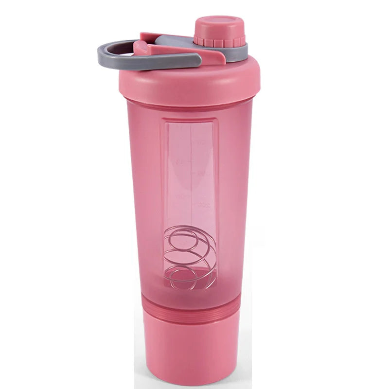 Wholesale 500ml Custom Plastic Shaker Cups Outdoor Sport Gym Water Protein Shaker Bottle Protein Shaker