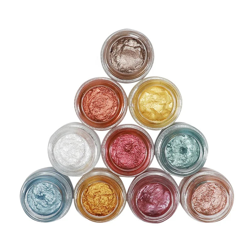 OCHAIN Wholesale Custom Your LOGO Cream Glitter Wet Eyeshadow Jelly Eye Shadow Private Label