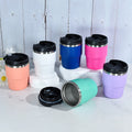 Custom logo Doouble Wall Insulated Tumbler Vacuum Travel Coffee Mug 6oz Stainless Steel Reusable Coffee Cup