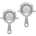 Bar Tool Drink Strainer Stainless Steel Bar Cocktail Strainer Filtering Tool for Restaurant Home Bar Ice Strainer