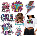 Iron on Decal Dtf Screen Print Transfers Nurse Decoration Heat Transfer Designs for t Shirts