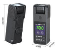 Multi Satellite Intelligent Navigation System Wireless Computer Bike Gps  7000 MAh Rechargeable Speedometer for Bicycle