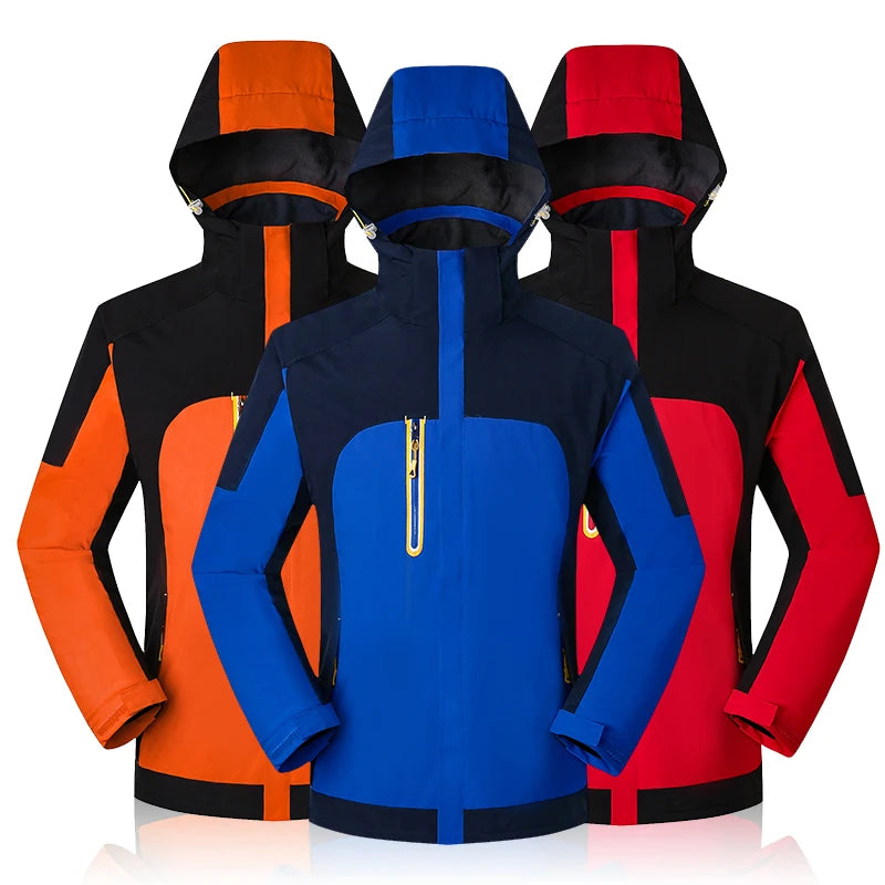High Bounce Solid Color blazer Winter Jackets Out Door Sport Jackets for Climbing Hiking Thick Jackets With Fleece Inner