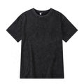 High Quality Washed Faded Men's Personalized Blank 100% Cotton Knitted Regular Fit Custom Vintage Print T-Shirt