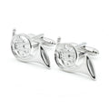 Wholesale Horn Musical Instrument Novelty Cufflinks Custom Men's Suit Shirt Fashion Accessory Wedding Tuxedo Trendy Jewelry Gift