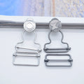 Custom Metal Logo Brand Name Plate Men's Belt Buckle Design Your Own Private Plating