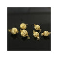 GP Corrugated Bead Safety Clasp 14k Gold Filled for Permanent Jewelry Chains Making Necklaces Supplies Wholesale